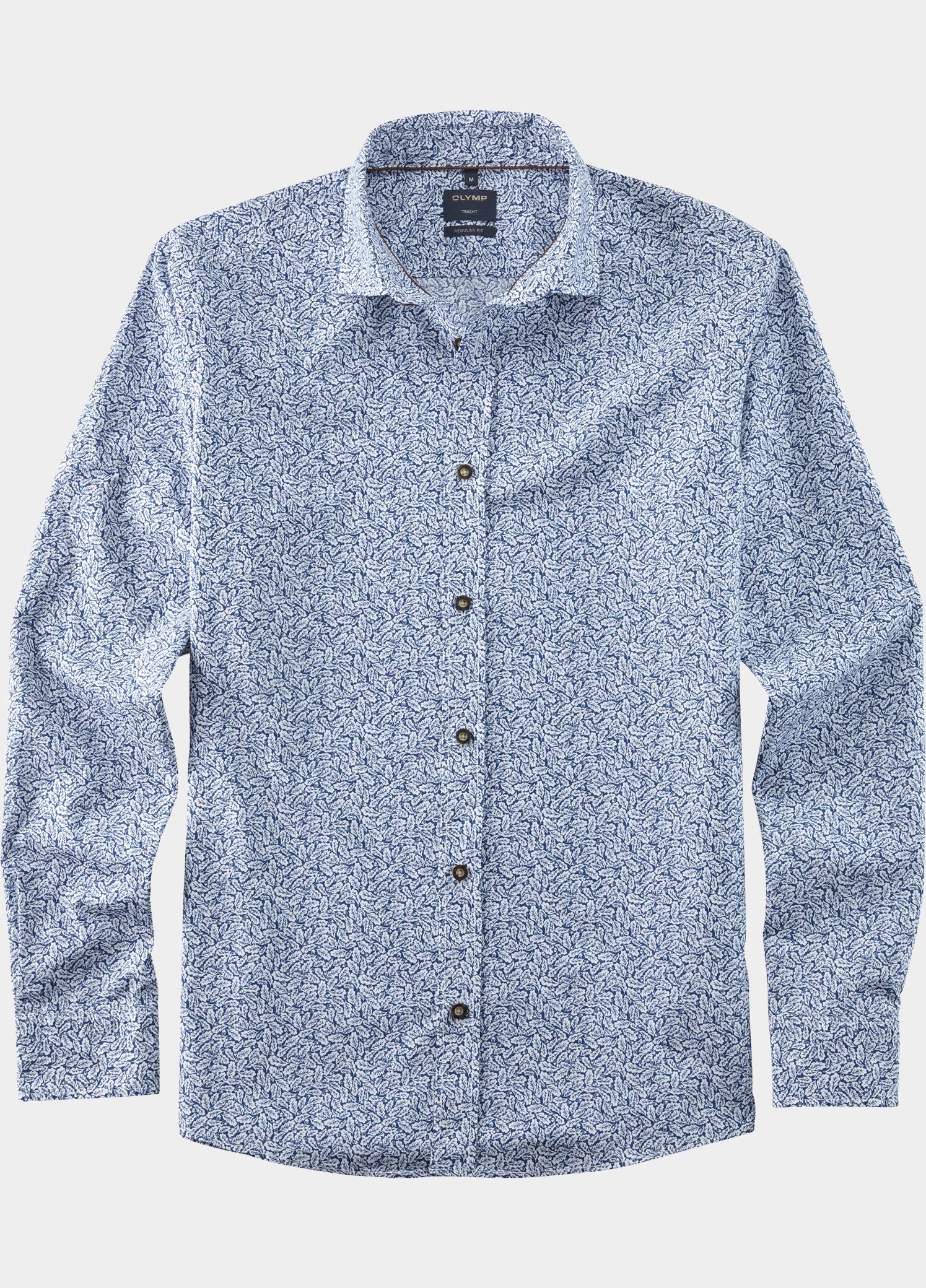 Olymp Overhemd heren Blauw  490374/18