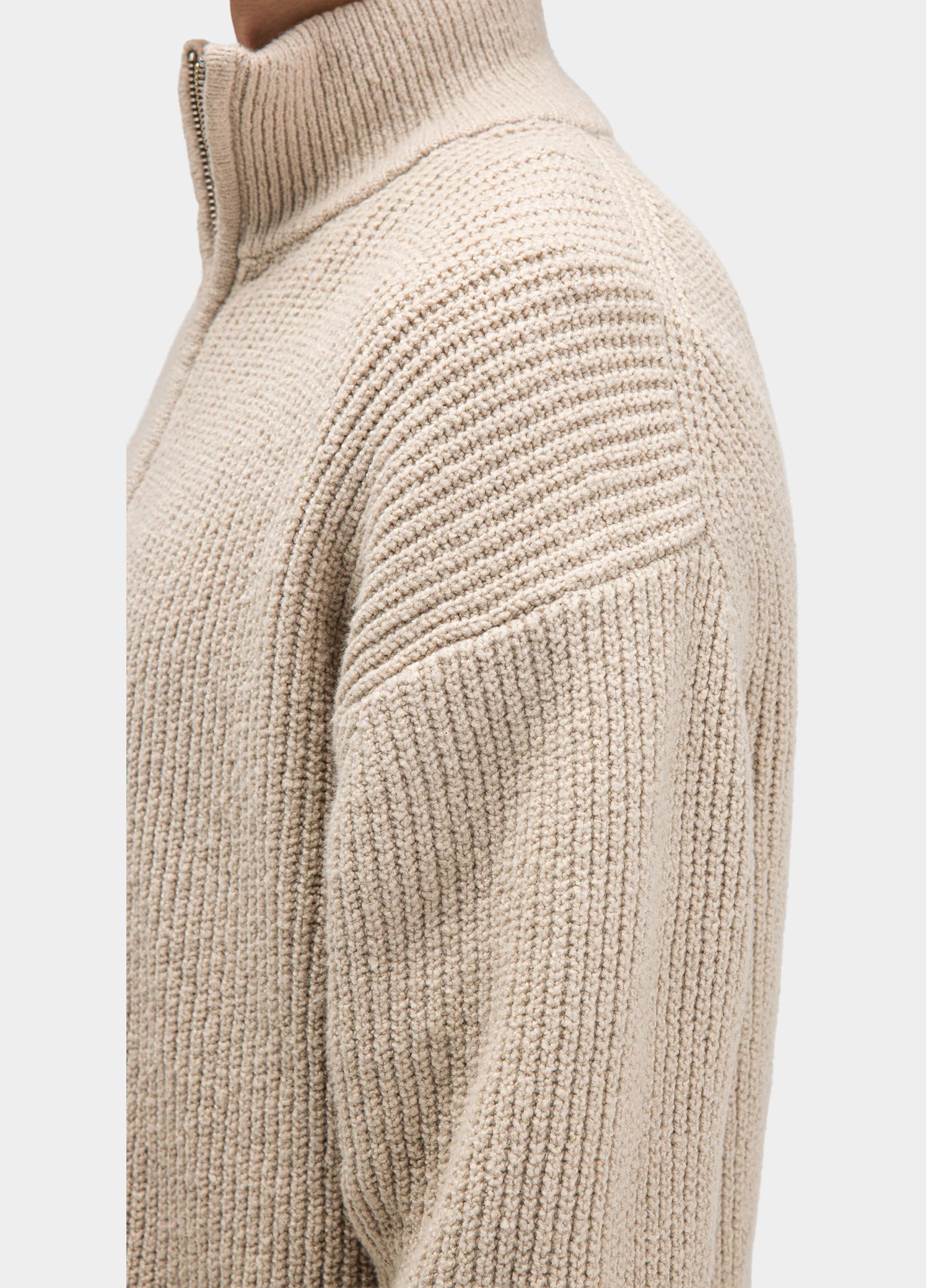 Butcher of Blue Half Zip Beige Market M2626029/697