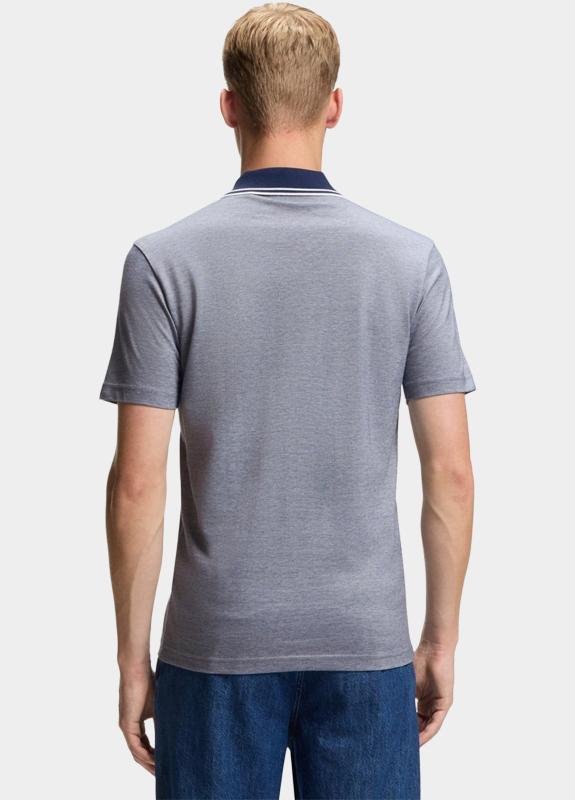 BOSS Orange Polo heren Blauw PeoxfordNew 10256894 01 50507814/464