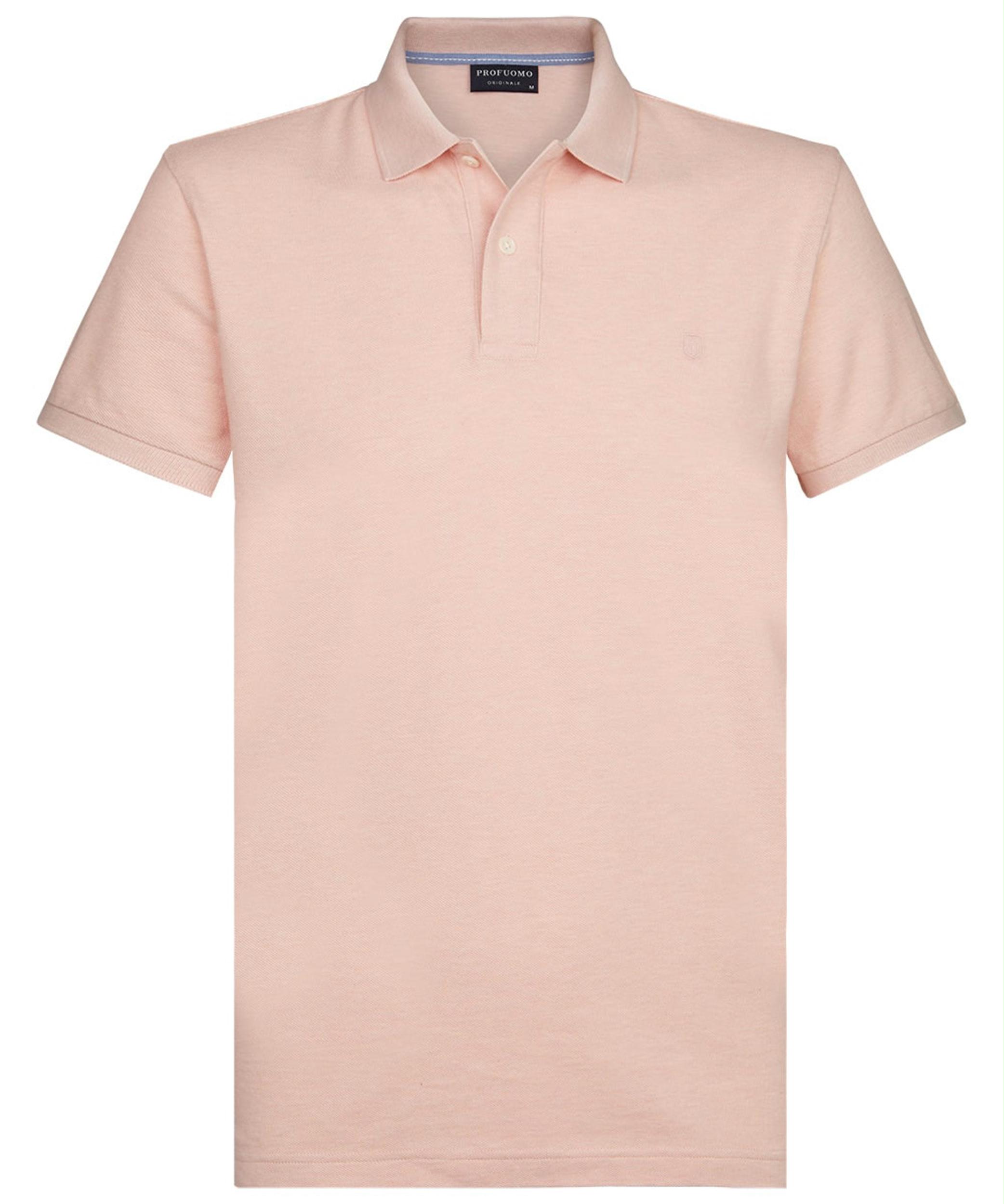 Profuomo Polo korte mouw Roze  PPSJ1A0004/T