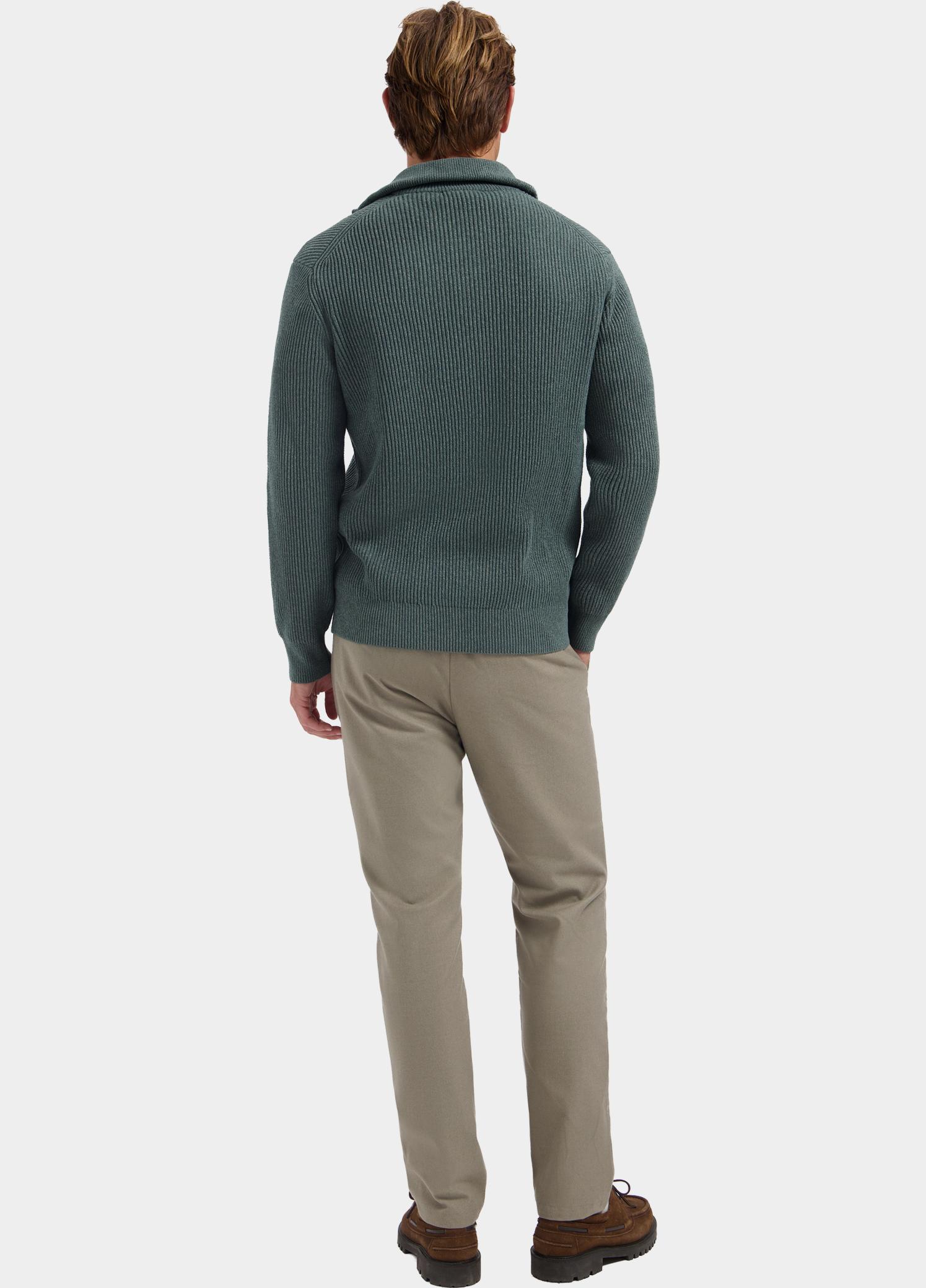 Dstrezzed Half Zip Groen Josiah Skipper 406822/569