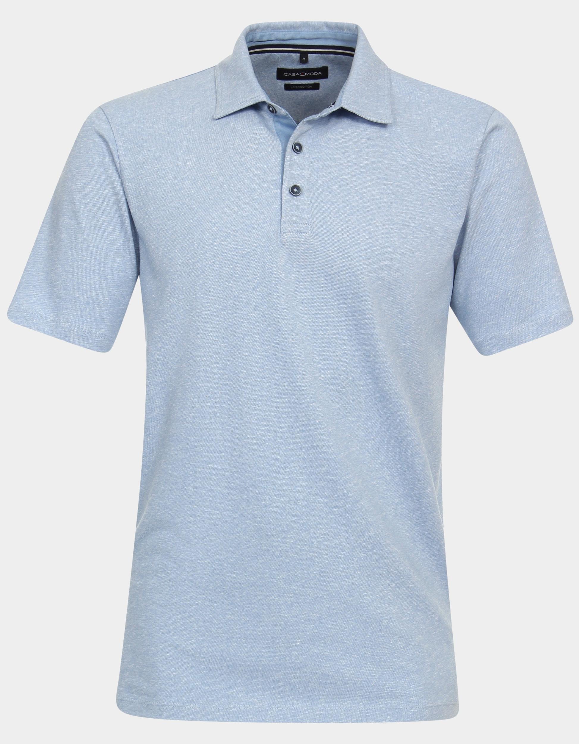 Casamoda Polo korte mouw Blauw Polo 944189900/163