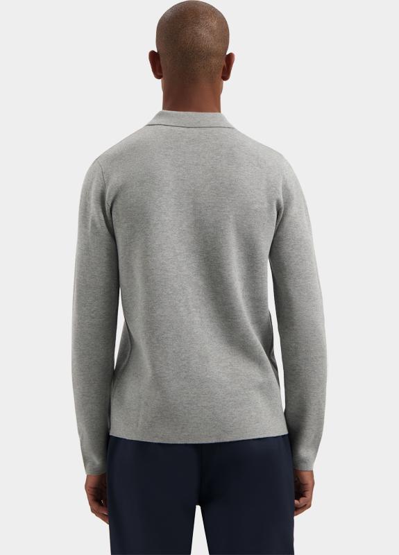 Dstrezzed Polo lange mouw Grijs DS_Chev Polo 405928/831