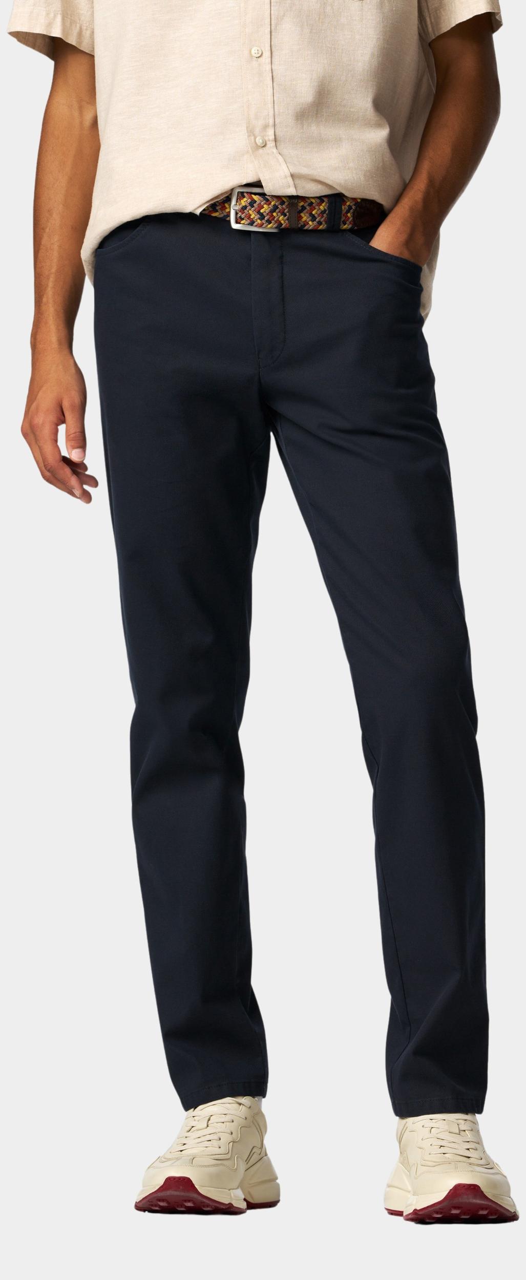 Meyer Katoenen Broek Blauw DUBLIN Art.9-3009 1279300900/19