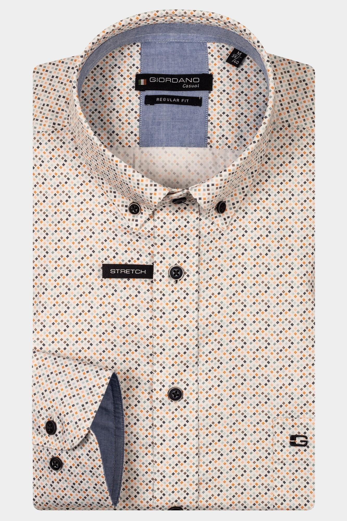 Giordano Casual hemd lange mouw Roze Ivy Long sleeve button down s 517026/25