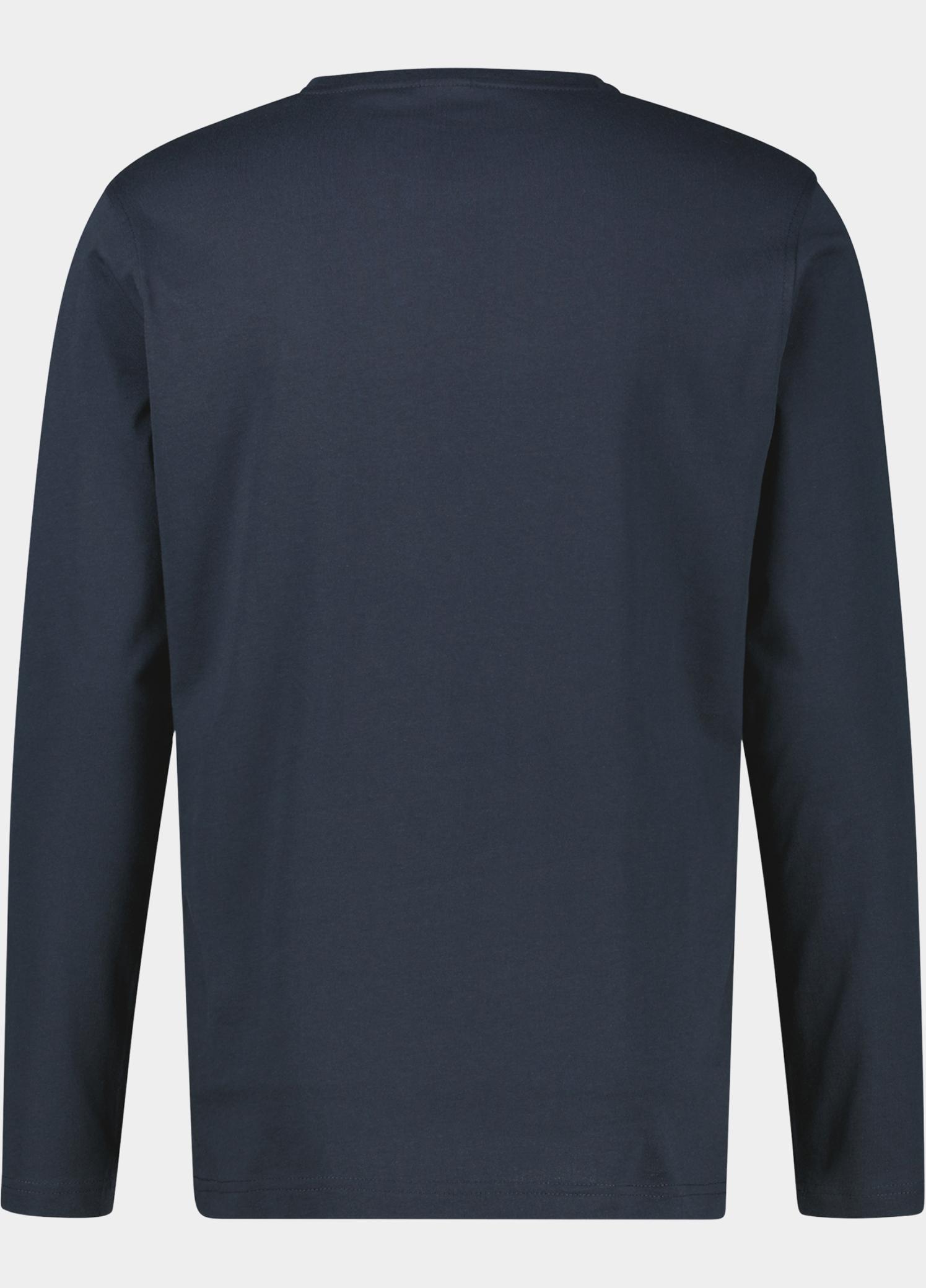 Lerros longsleeve heren Blauw  2004024/485