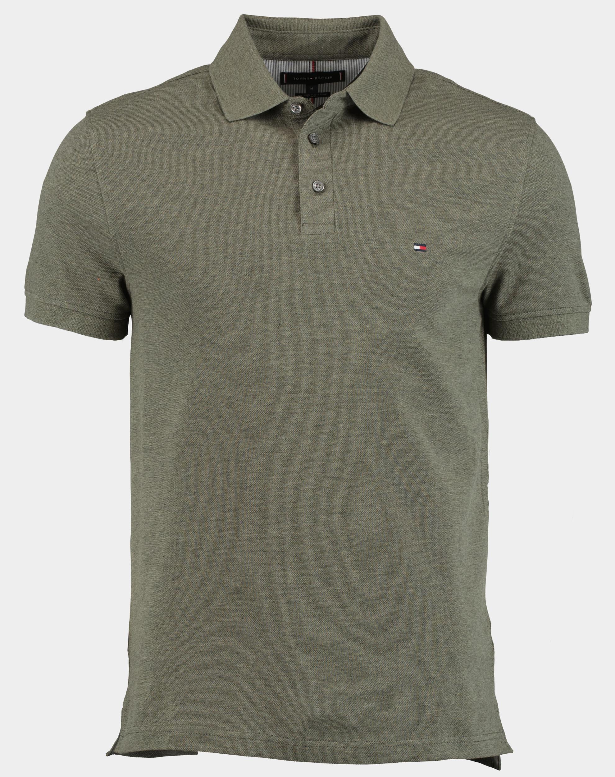 Tommy Hilfiger Polo korte mouw Groen 1985 Slim Polo MW0MW17771/MRL