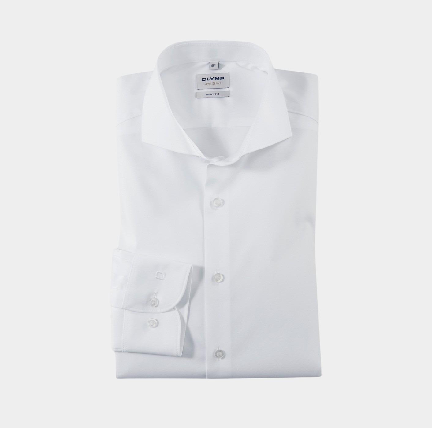 Olymp Business hemd lange mouw Wit Level Five 609164/00
