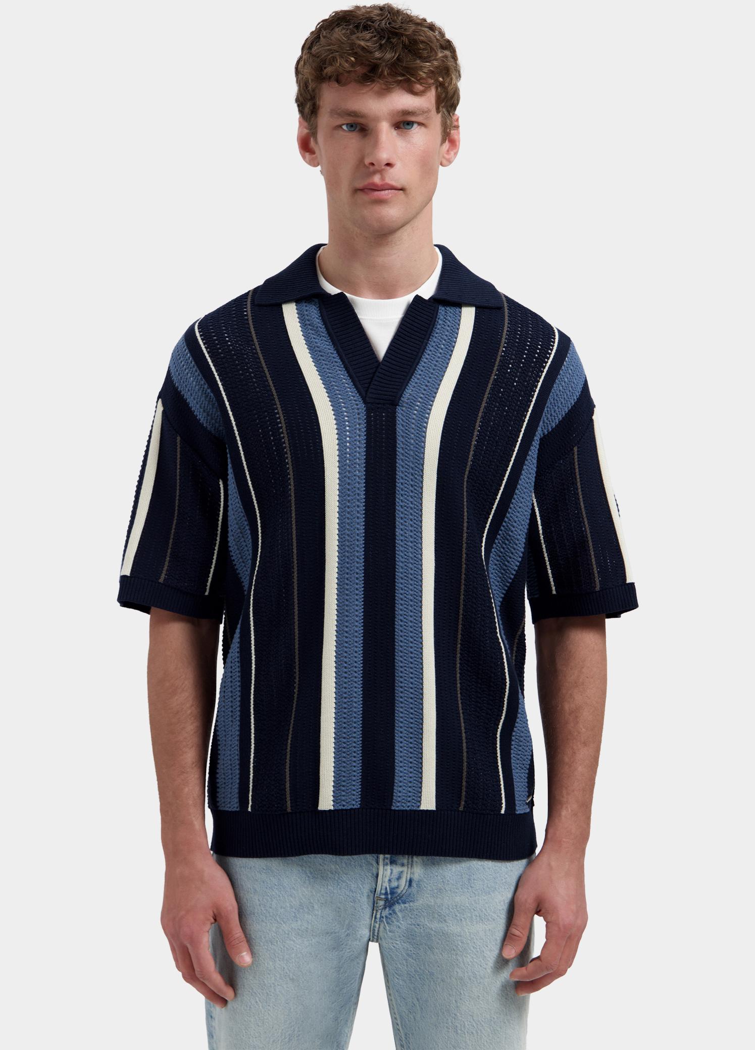 Dstrezzed Polo heren Blauw DS_Mylo Polo 421156/649