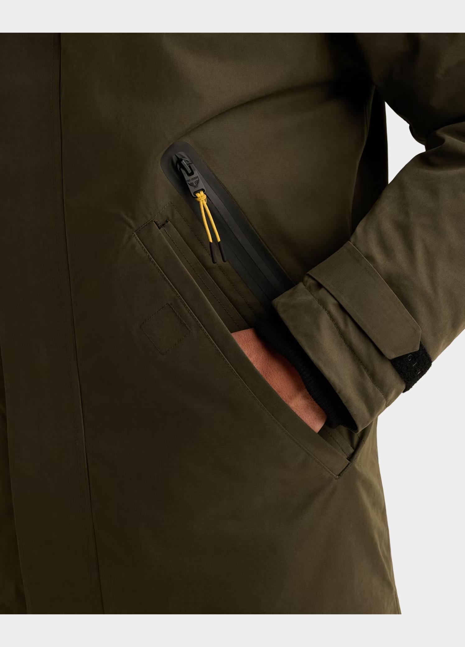 PME Legend Winterjas heren Groen Semi long jacket HYDROPACKER PJA2609166/8039
