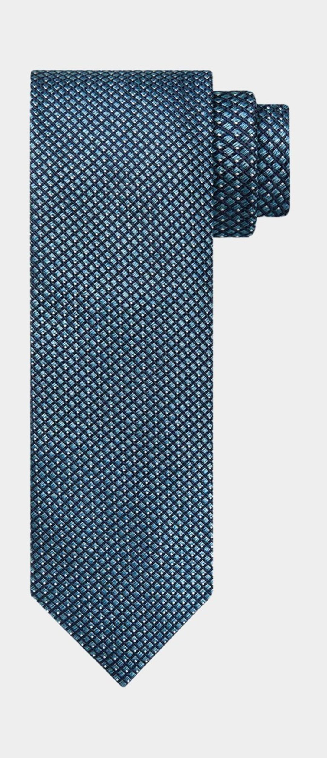 Profuomo Stropdas Blauw  PPUA30023A/P