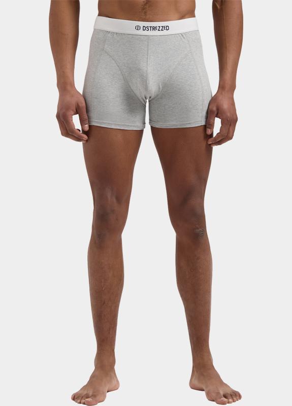 Dstrezzed Boxershorts Grijs Chaplin 2 Pack Boxers Bamboo 707014/893