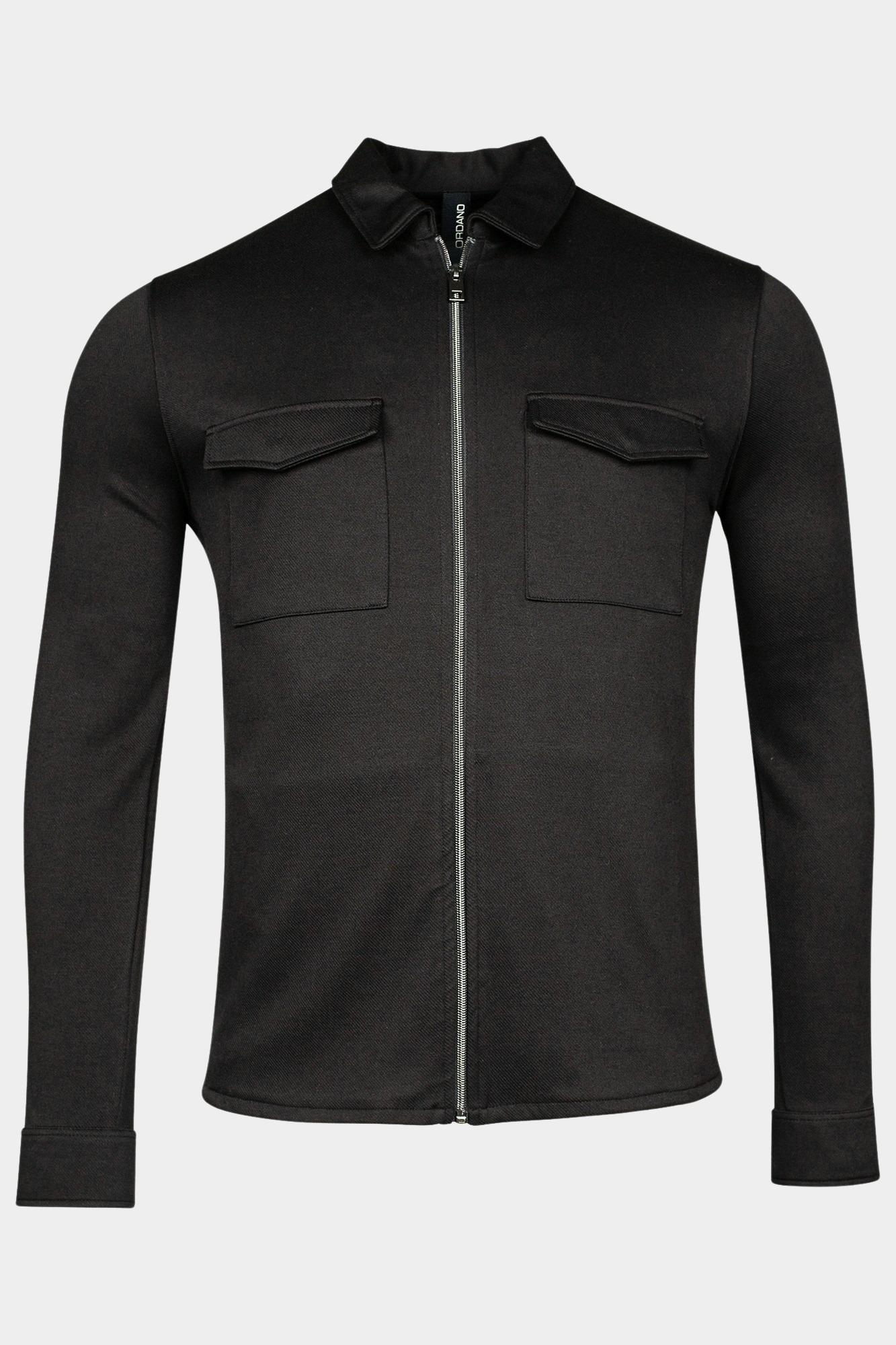 Giordano Overshirt Blauw Carissio full zip overshirt K 517512/60