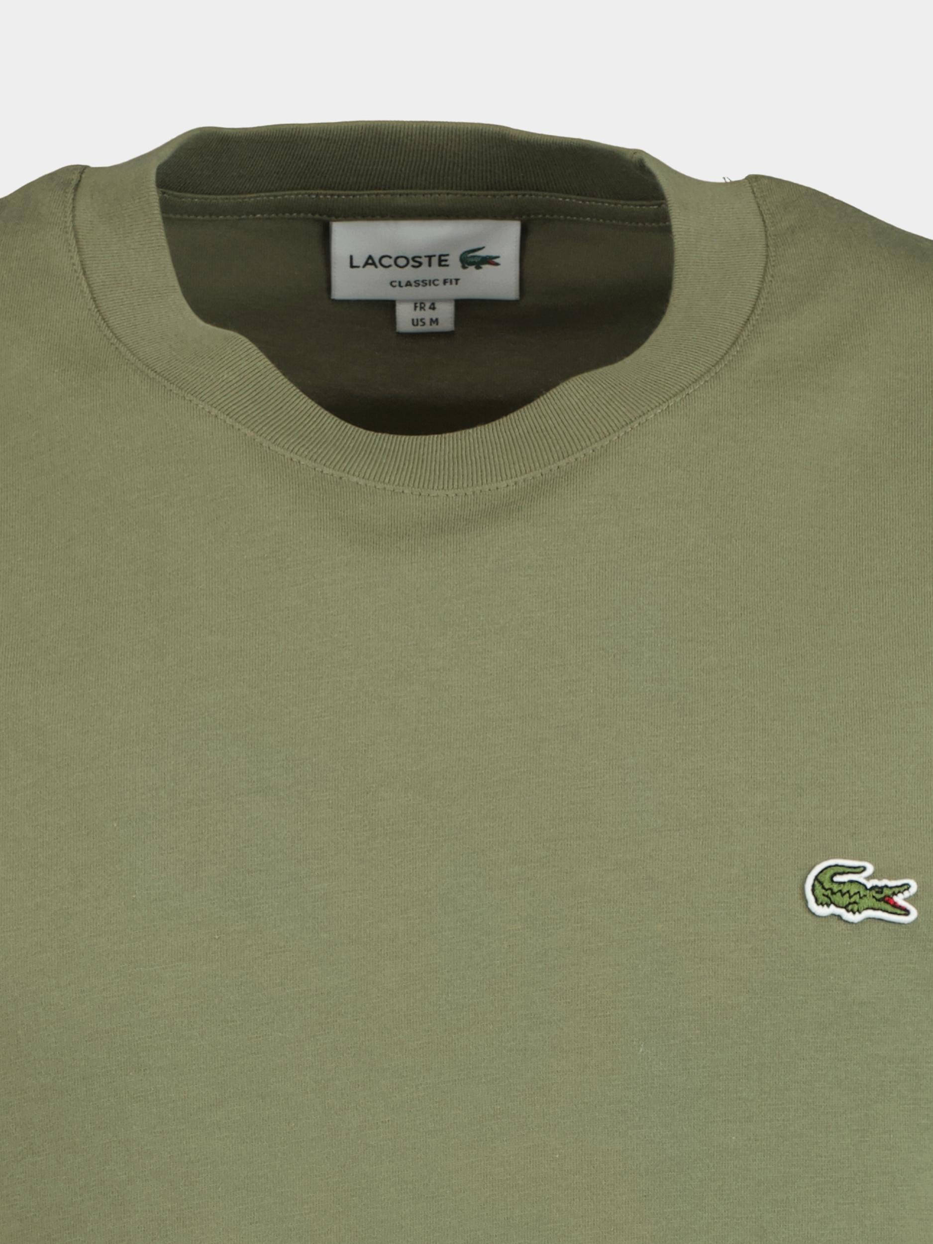 Lacoste T-shirt korte mouw Groen  TH7318/BMY