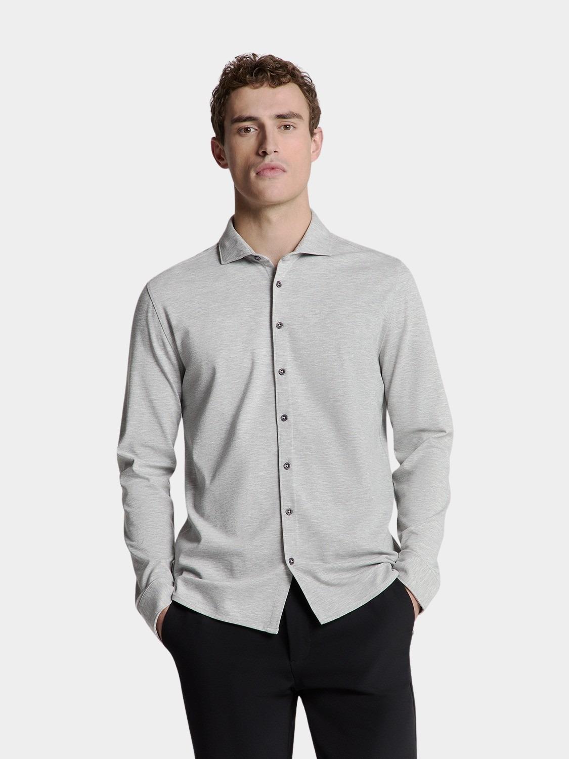 No Excess Casual hemd lange mouw Grijs  27410180/102