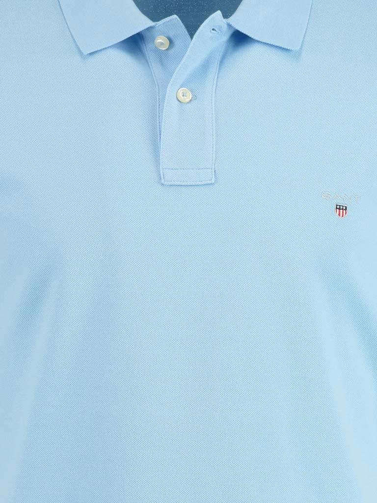 Gant Polo korte mouw Blauw The Orginal Pique Polo 2201/468