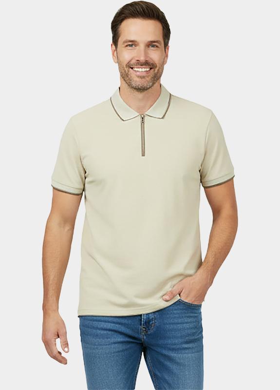 Cars Jeans Polo korte mouw Beige Escor 63171/83