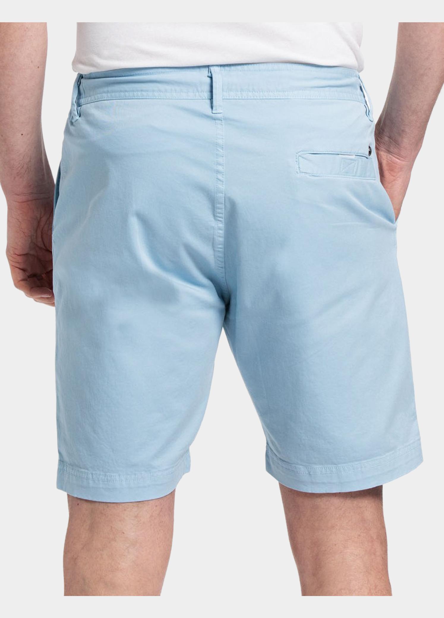 Giordano Korte Broek heren Blauw Porter Short (elastic in wais 411117/64