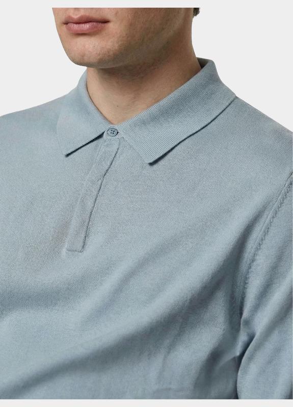 HUGO Red Polo lange mouw Paars San Pippo-CV 10267573 01 50532050/513