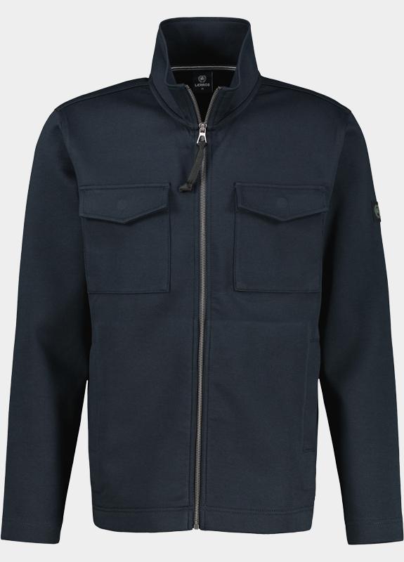 Lerros sweat vest Blauw  2624537/485