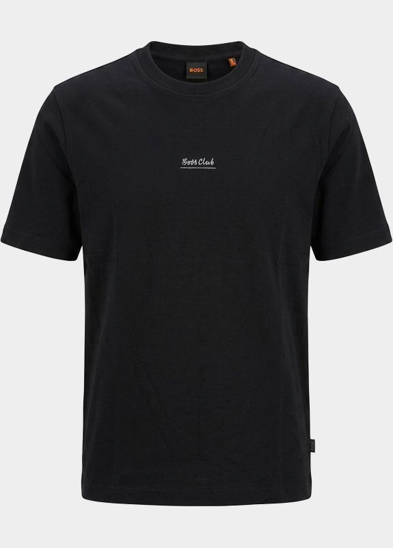 BOSS Orange T-shirt heren Zwart Te_BossClub 10277377 01 50556033/001