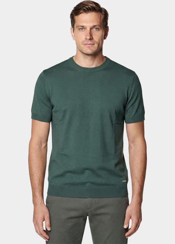 Born With Appetite T-shirt heren Grijs Wake Knitted T-shirt Ss BWA00006WA35/9512