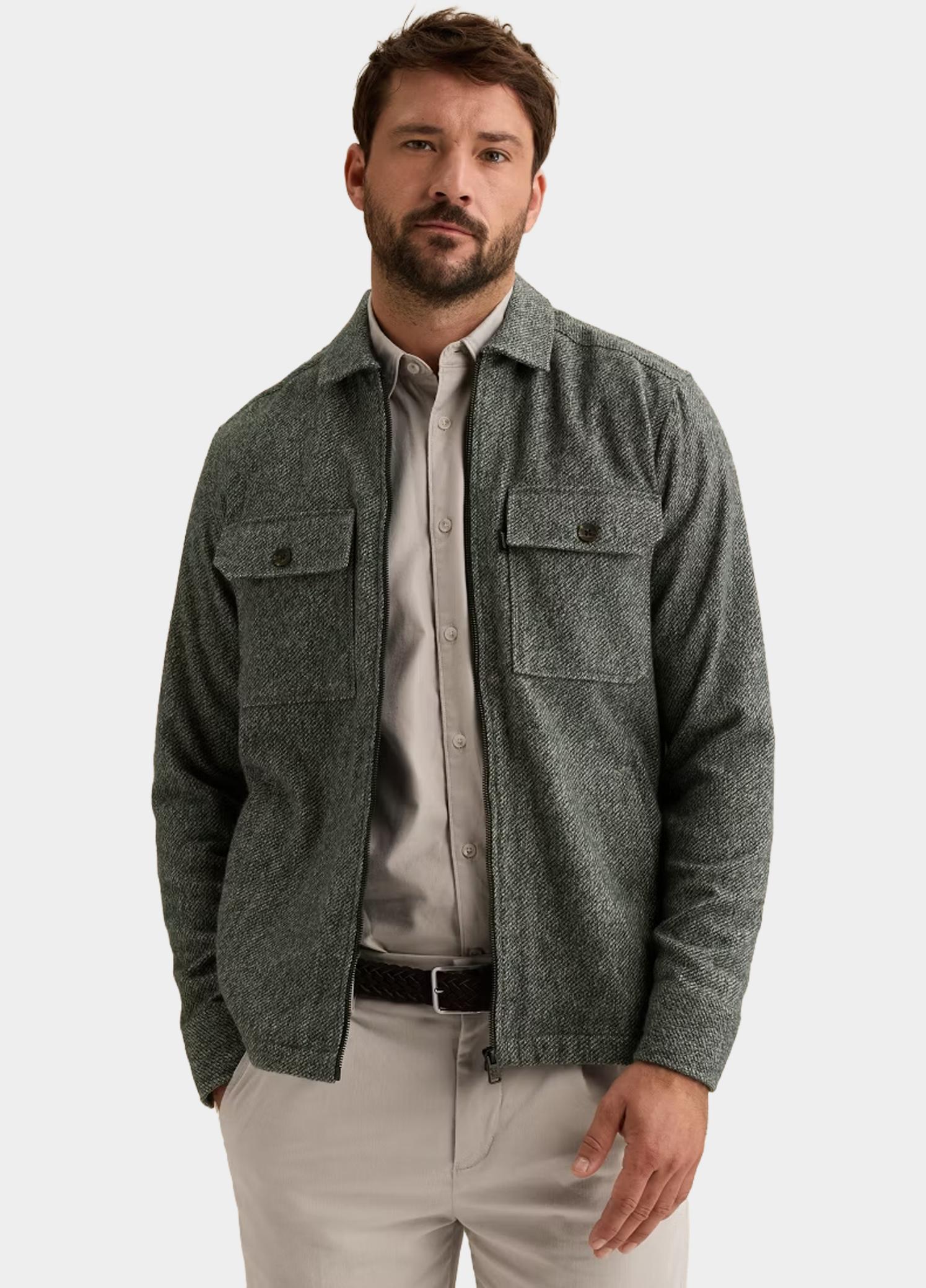 Vanguard Overhemd heren Groen Long sleeve shirt Solid Brush VSI2609232/6520