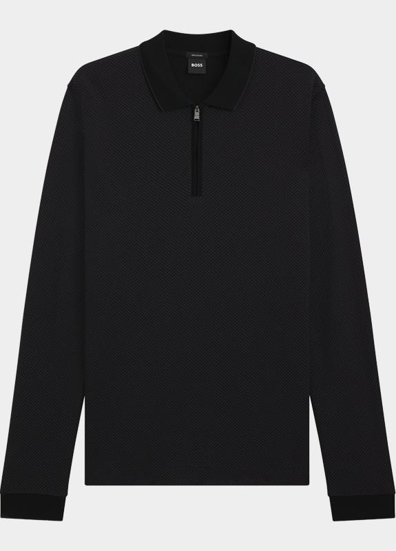 BOSS Black Polo heren Zwart H-Peduzzi 06 10274642 01 50549583/001