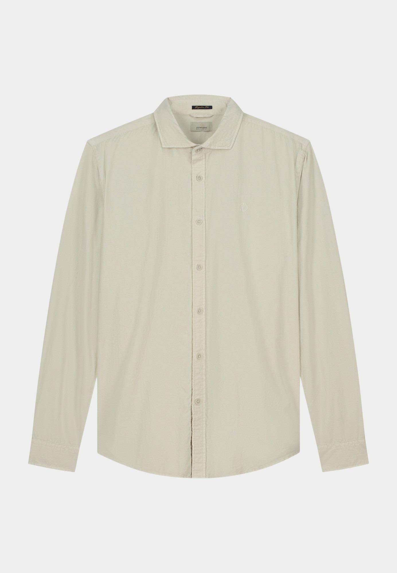 Dstrezzed Casual hemd lange mouw Grijs Roald Shirt 303768-AW24/107