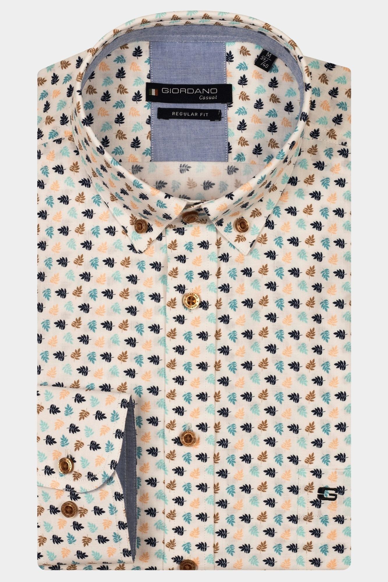 Giordano Casual hemd korte mouw Roze League short sleeve button do 516031/25