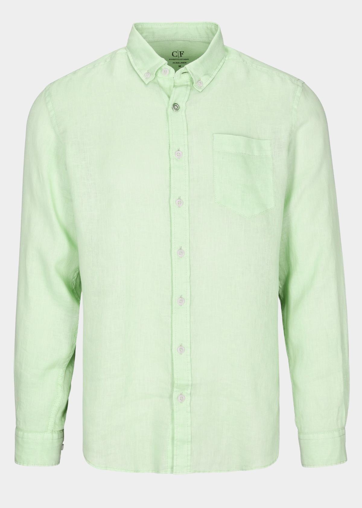 Commander Casual hemd lange mouw Groen  213013076/542