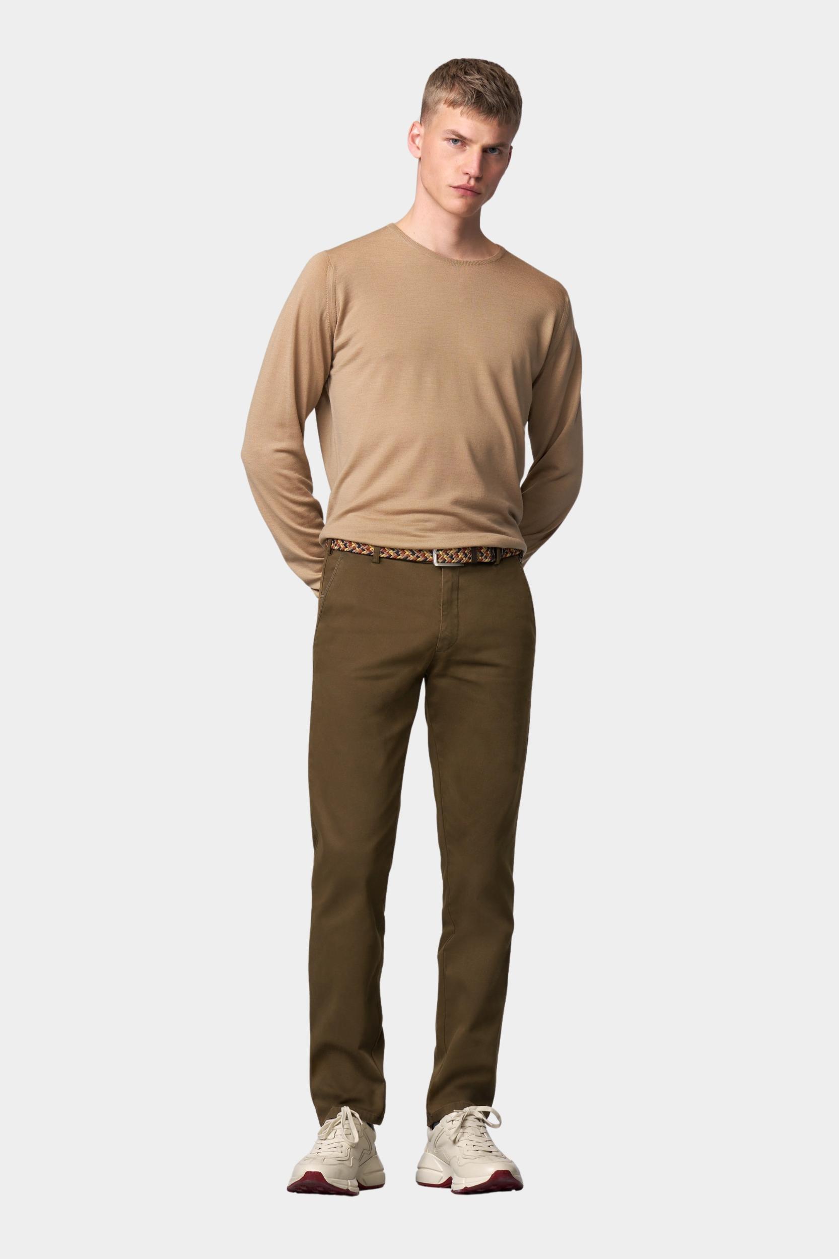 Meyer Chino Rood New York 2-5617 1242561700/46