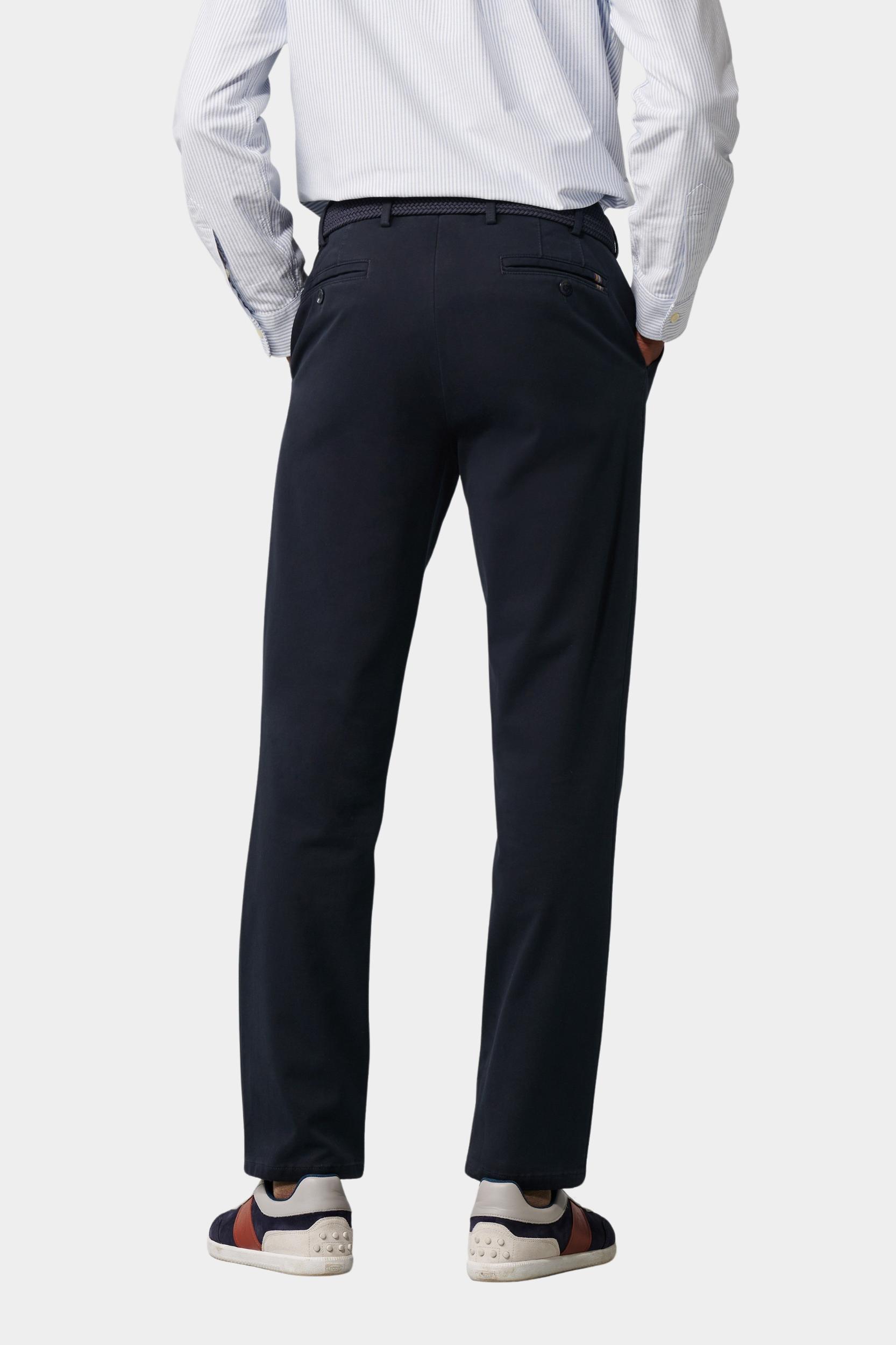 Meyer Katoenen Broek Blauw OSLO Art.2-3552 2232355200/18