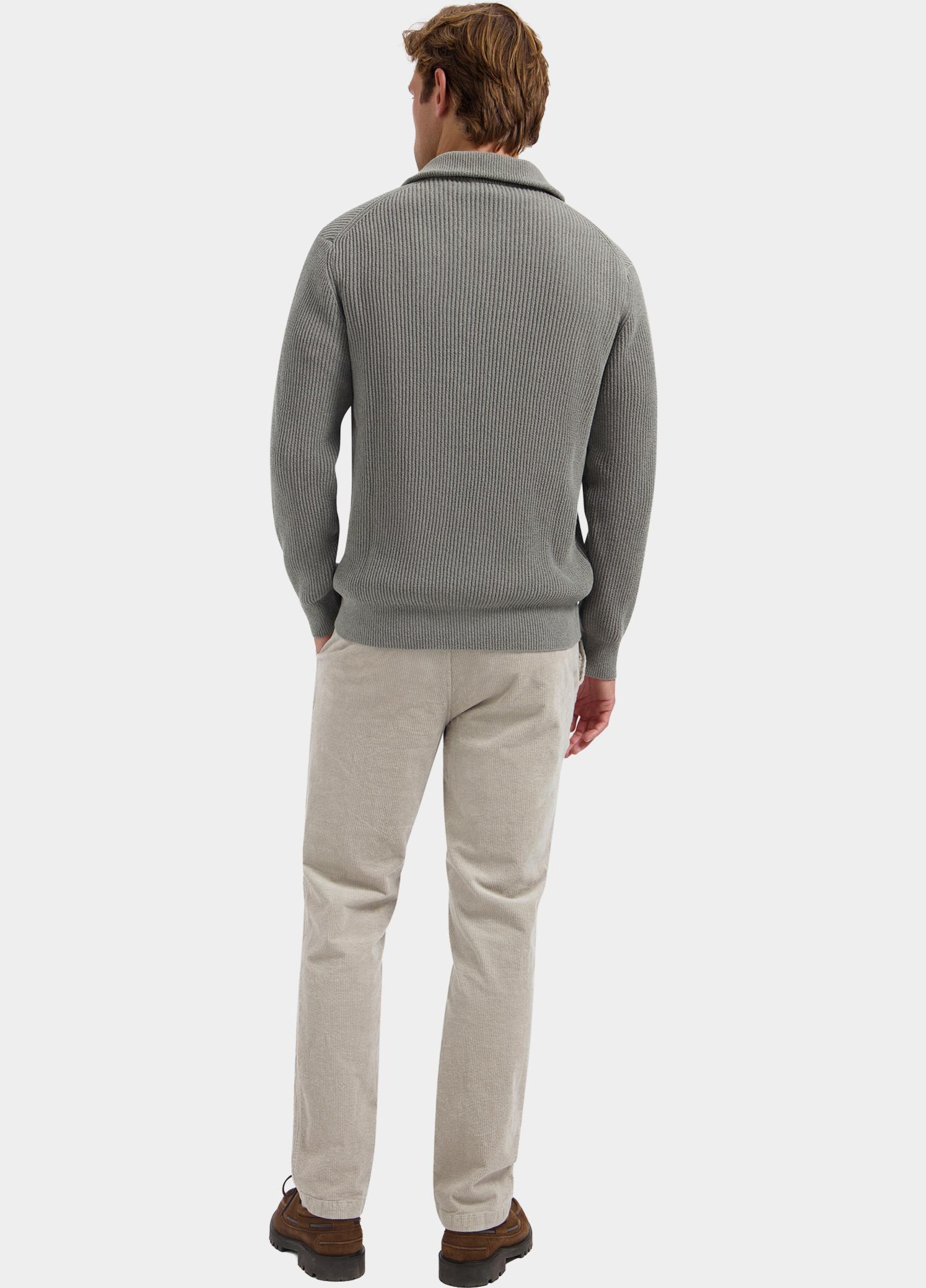 Dstrezzed Half Zip Grijs Josiah Skipper 406822/820