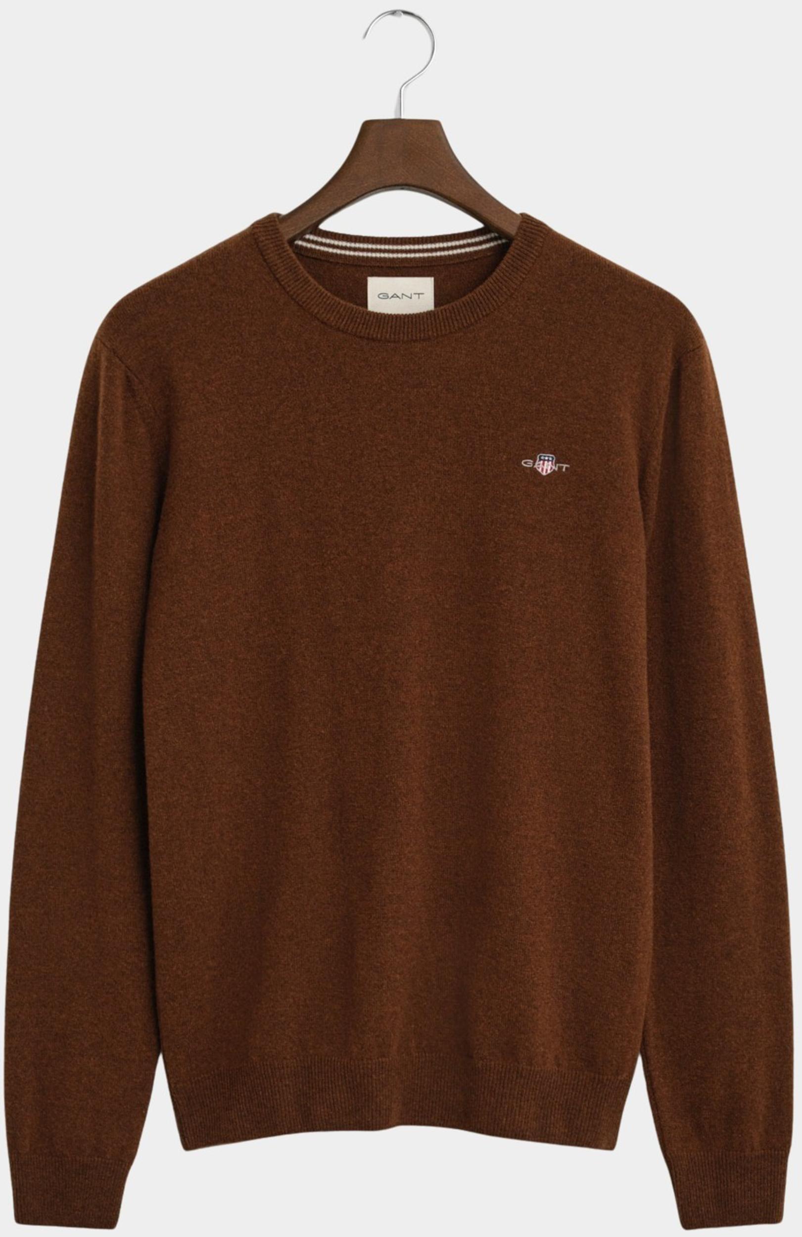 Gant Pullover Bruin SUPERFINE LAMBSWOOL C-NECK 87211/229
