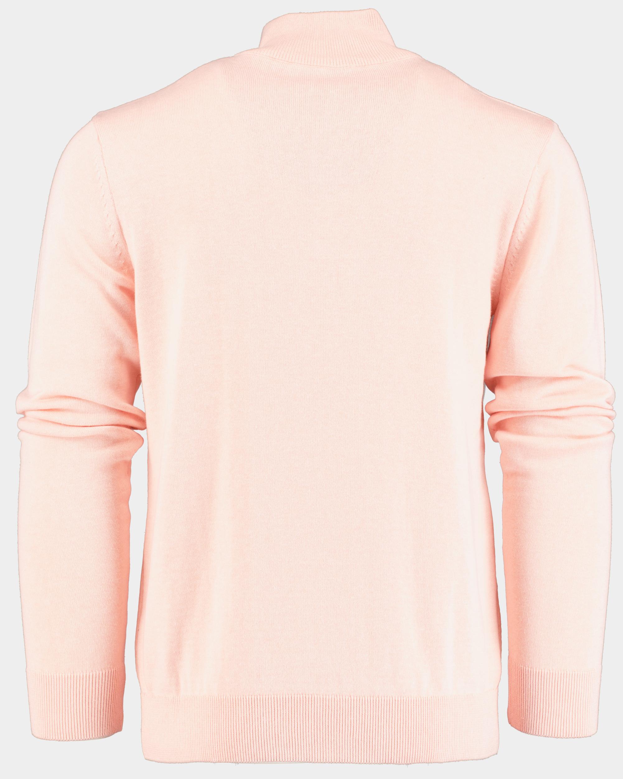 Bos Pullover Roze met halve rits 302/8074