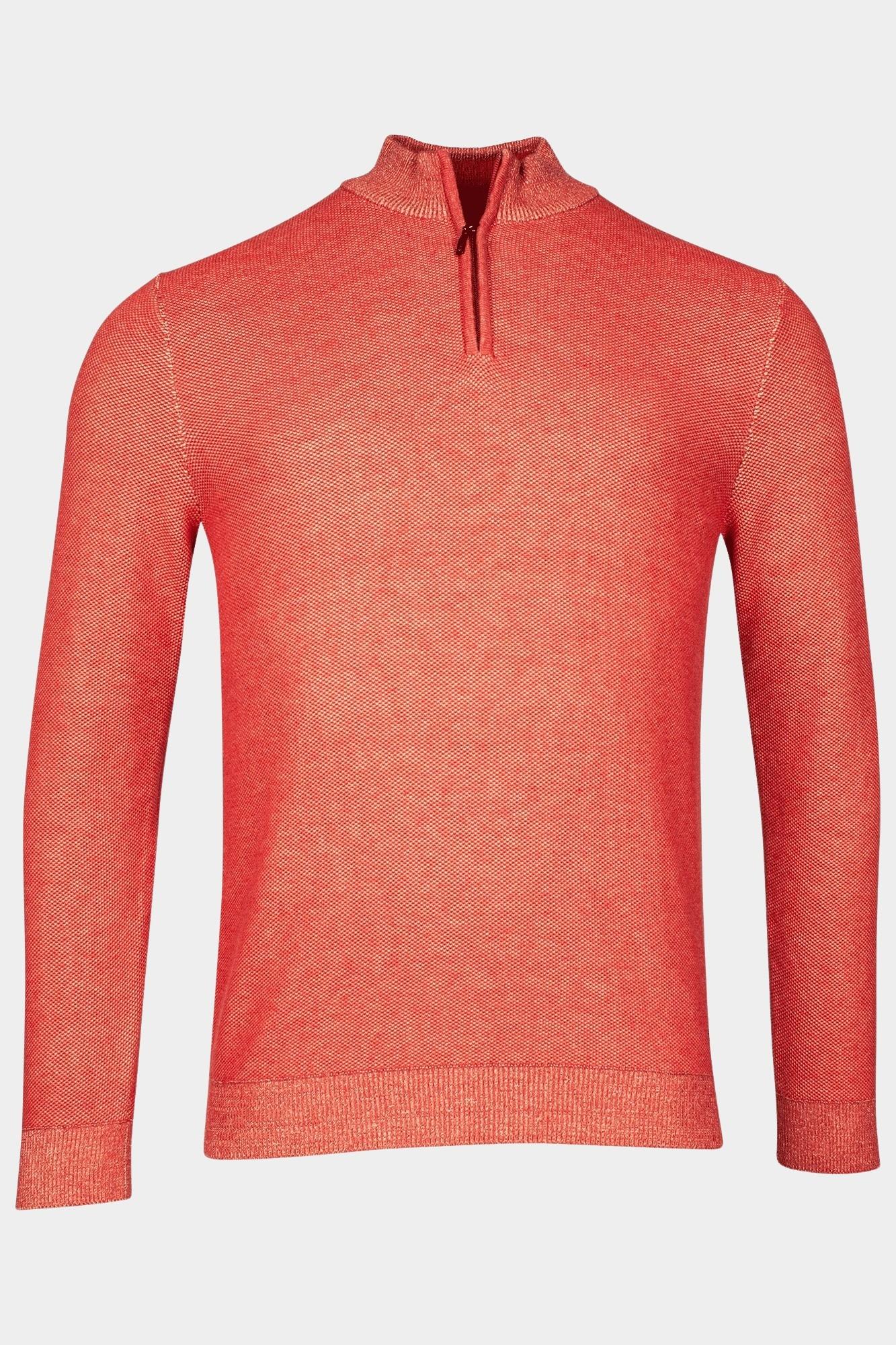 Baileys Half Zip Roze Pullover 1/2 zip  all over pl 518420/335