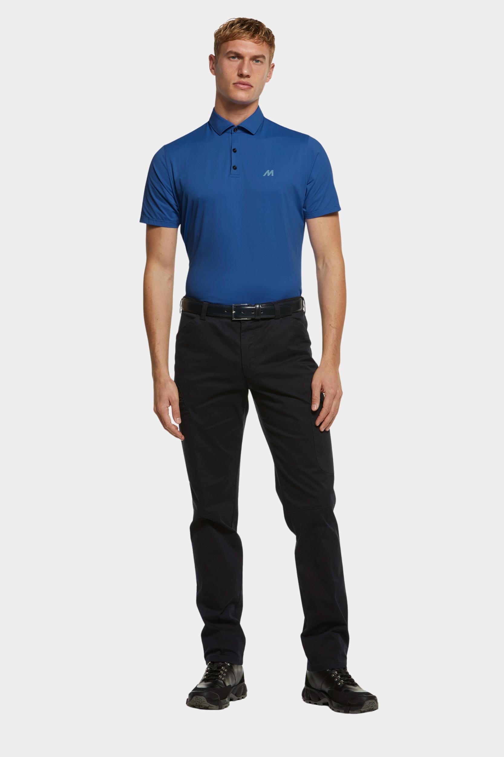 Meyer Polo korte mouw Blauw TIGER Art.9-9005 9509900500/16