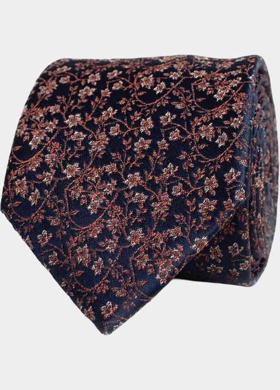 Tresanti Stropdas Oranje FALLO | Small Flowers TRTIJE427/405