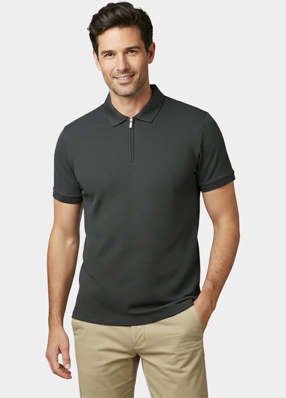 Cars Jeans Polo korte mouw Zwart Pescos 62971/01