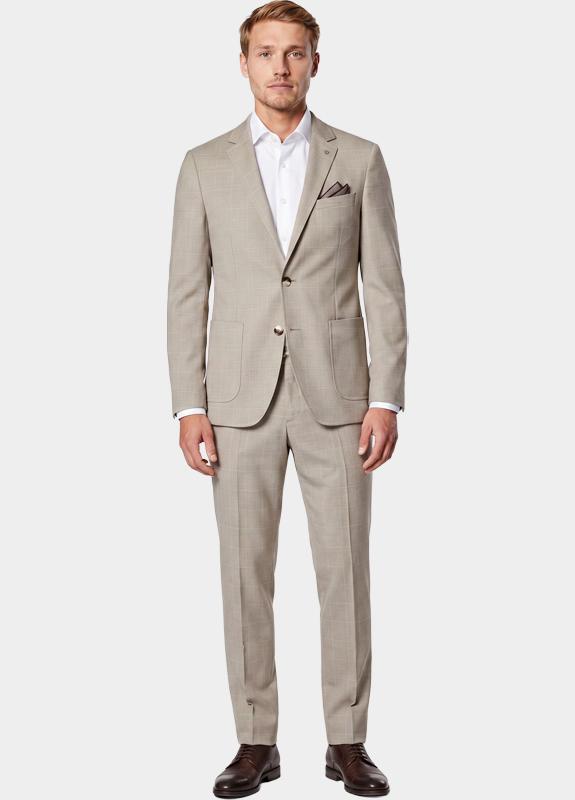 Born With Appetite Pak Beige Flex Jersey Suit Drop 8 251038FL84/190 pebble