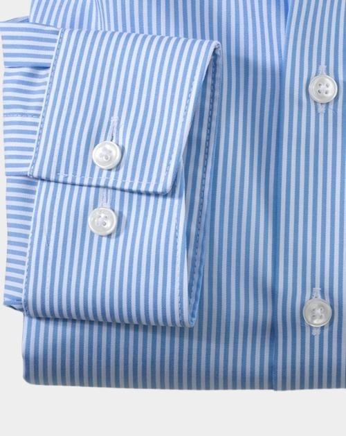 Olymp Business hemd lange mouw Blauw 0726/64 Hemden 072664/11