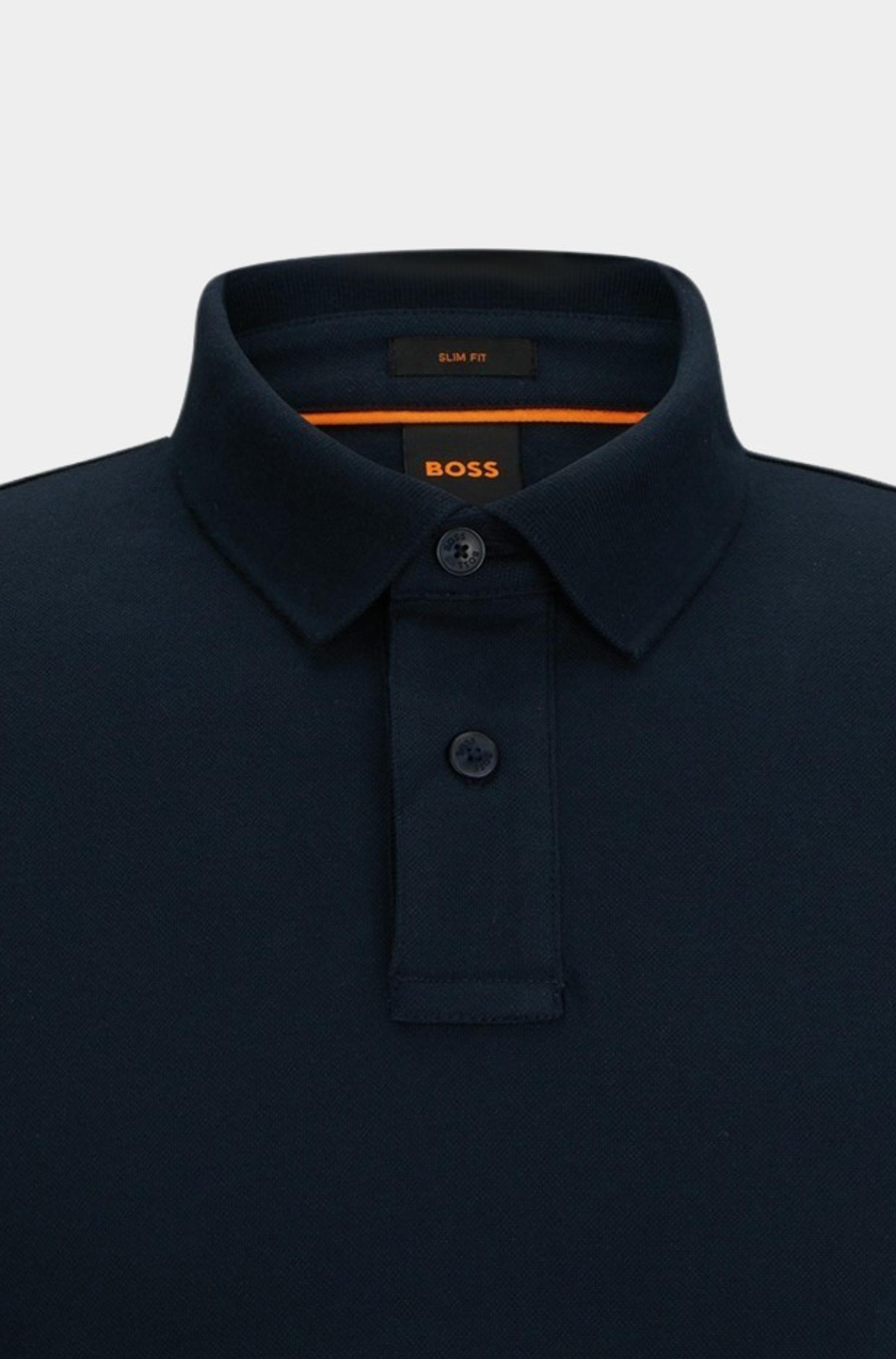 BOSS Orange Polo korte mouw Blauw Passenger 10256683 01 50507803/404