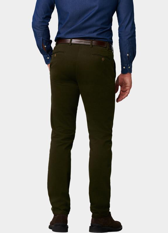 Meyer Katoenen Broek Groen BONN Art.2-8597 1022859700/29