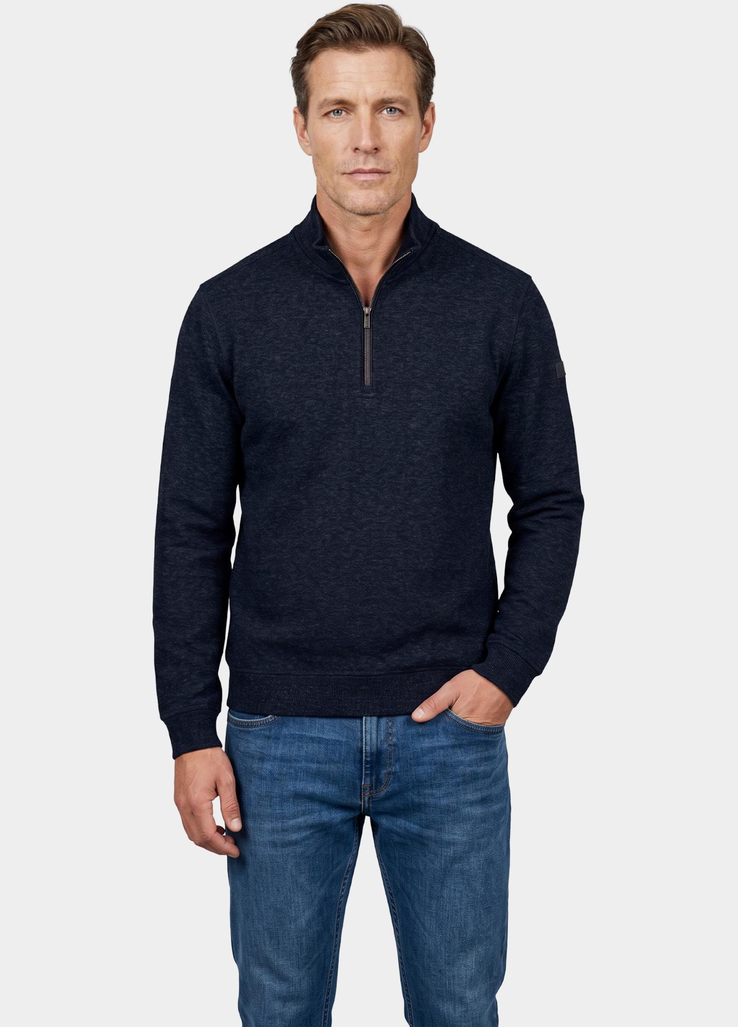 Baileys half zip sweater heren Blauw  623101/609