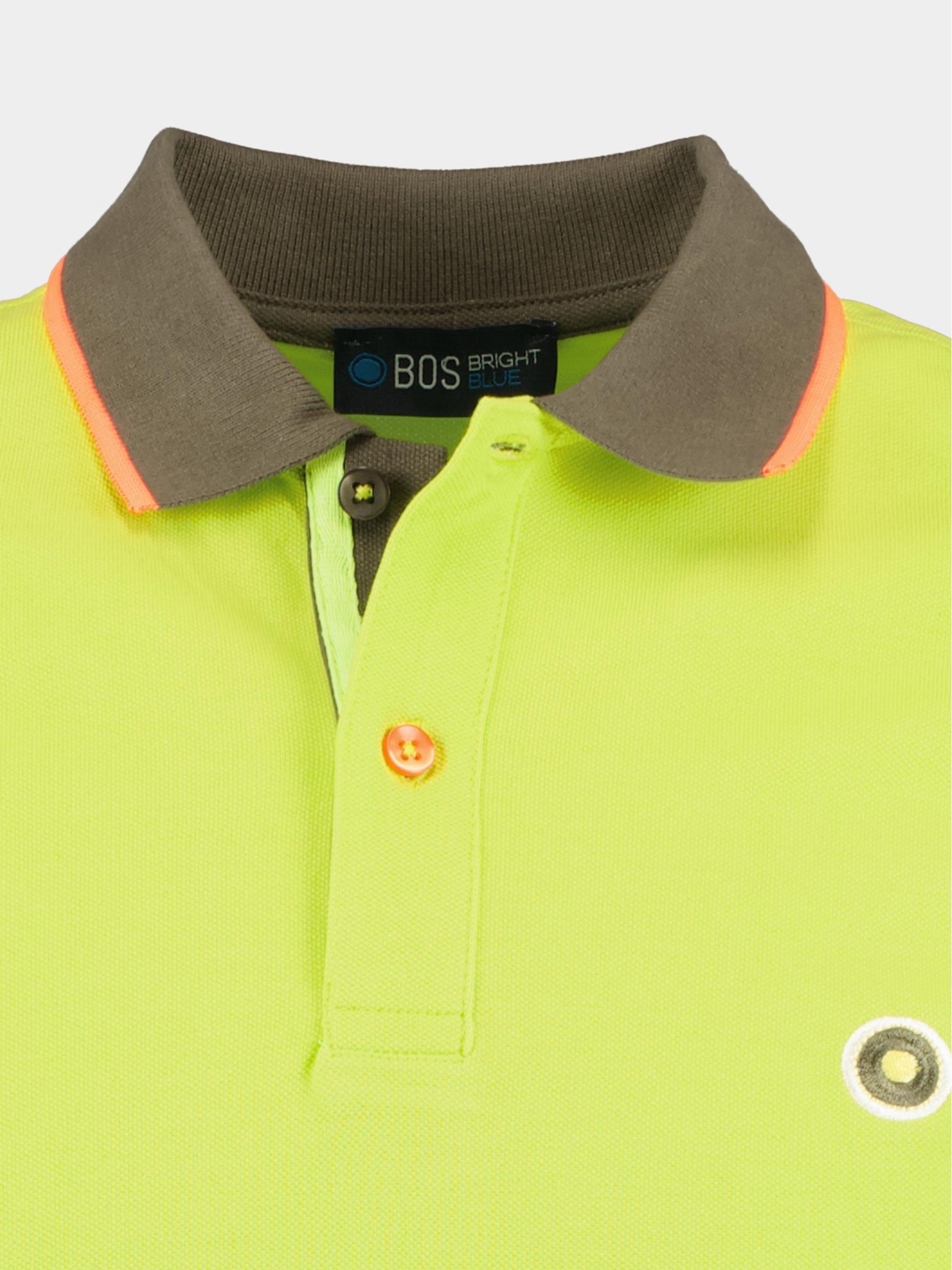 Bos Polo korte mouw Geel Polo Fluor 7822423/407
