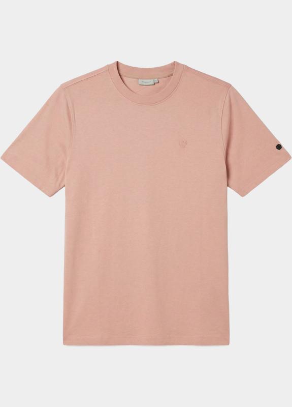 Cast Iron T-shirt korte mouw Bruin Short sleeve r-neck regular f CTSS2603560/3018