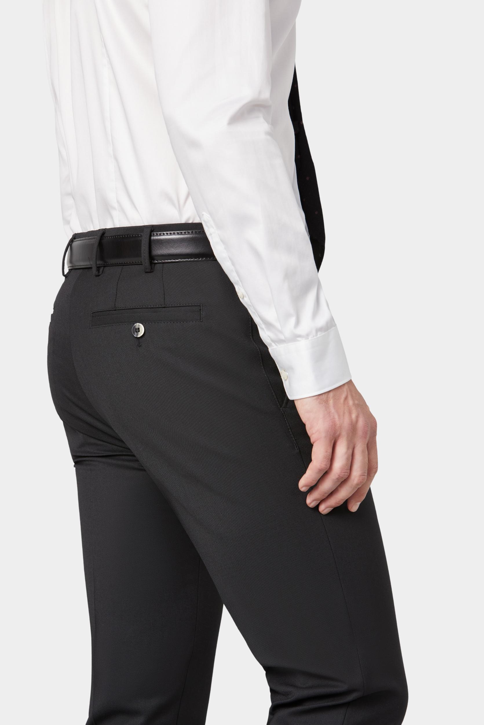 Meyer Wollen Pantalon Zwart ROMA Art. 9-288 1150928800/09