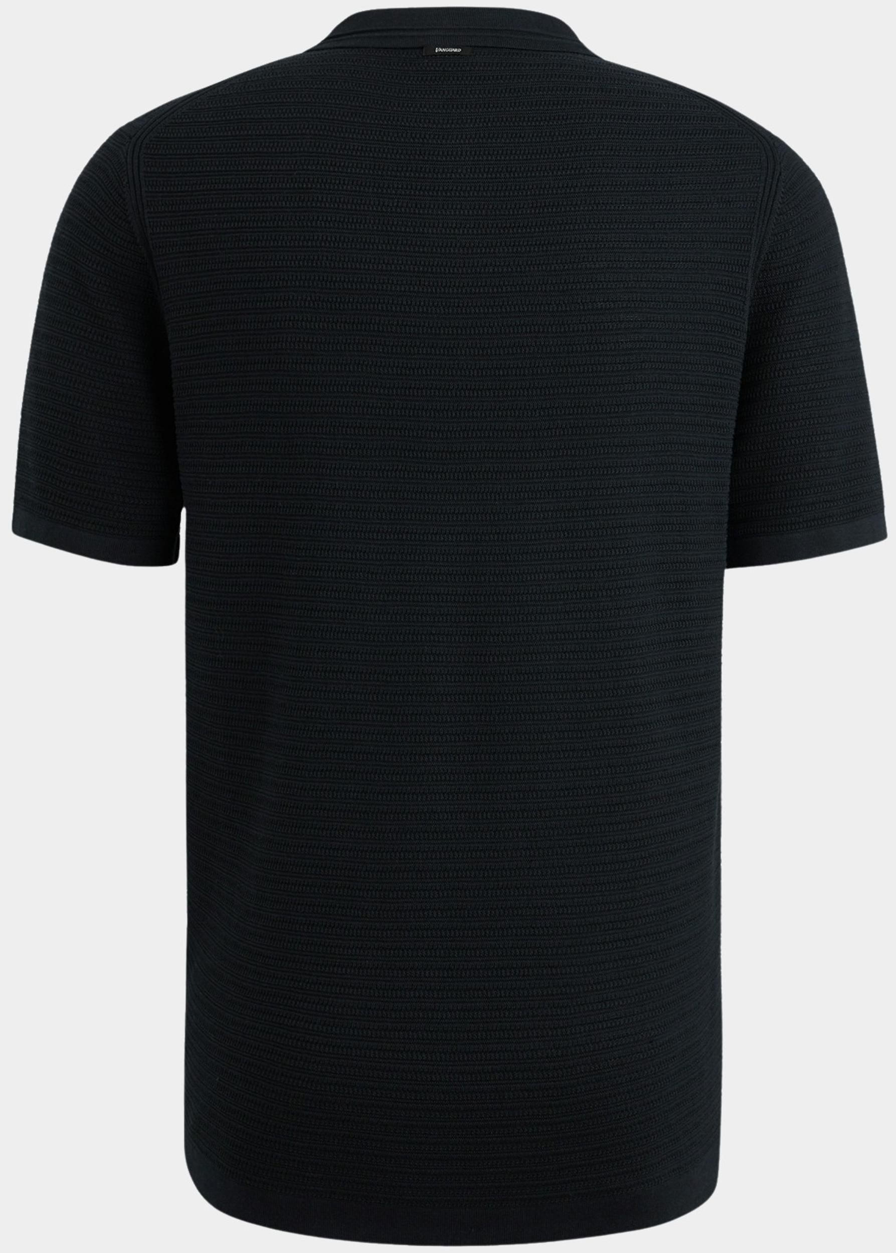Vanguard Polo korte mouw Blauw Short sleeve polo pique waffl VPSS2503822/5281