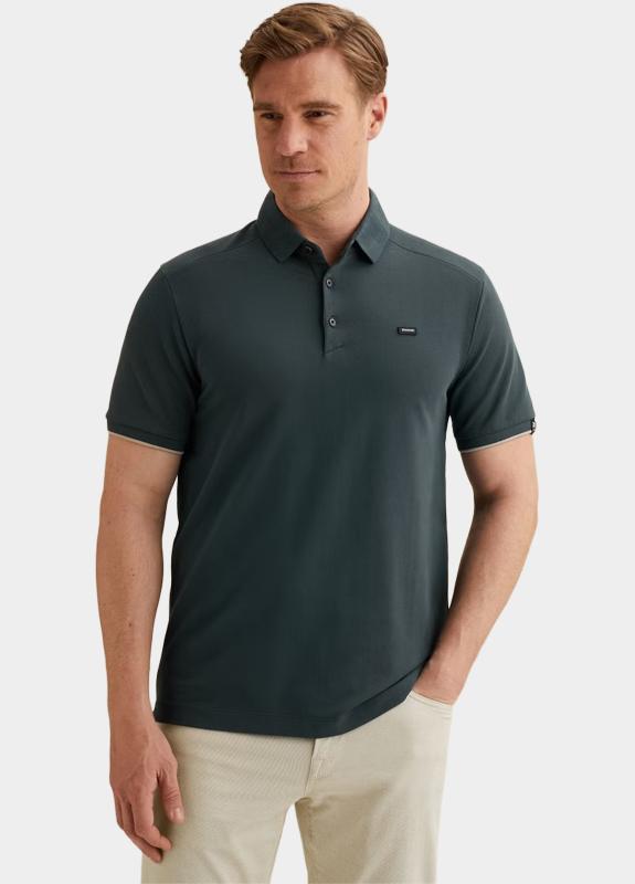 Vanguard Polo korte mouw Blauw Short sleeve polo pique blend VPSS2604850/5108